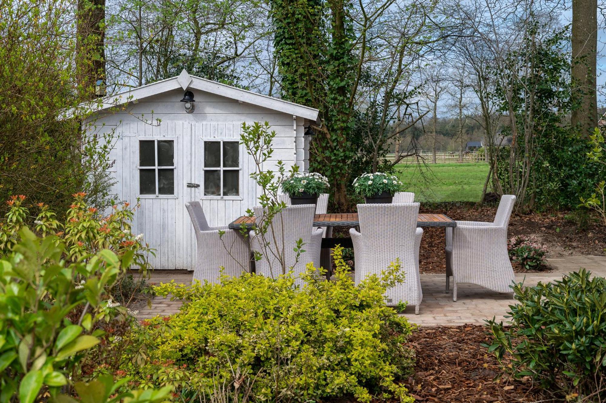 Hotel Chique Chalet Met Zicht Over De Weilanden Op De Veluwe Epe Exterior photo